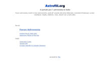 Tablet Screenshot of m13.astrofili.org